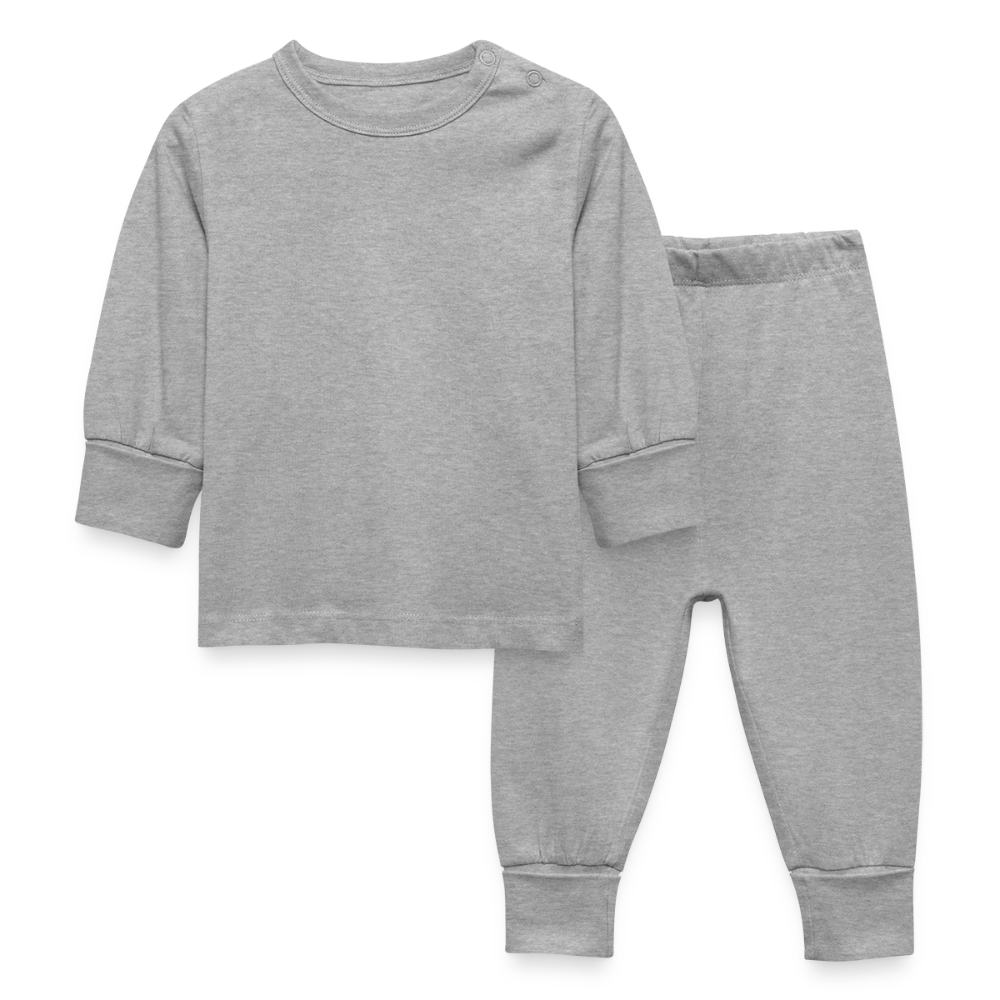 Baby Sleepsuit - heather grey