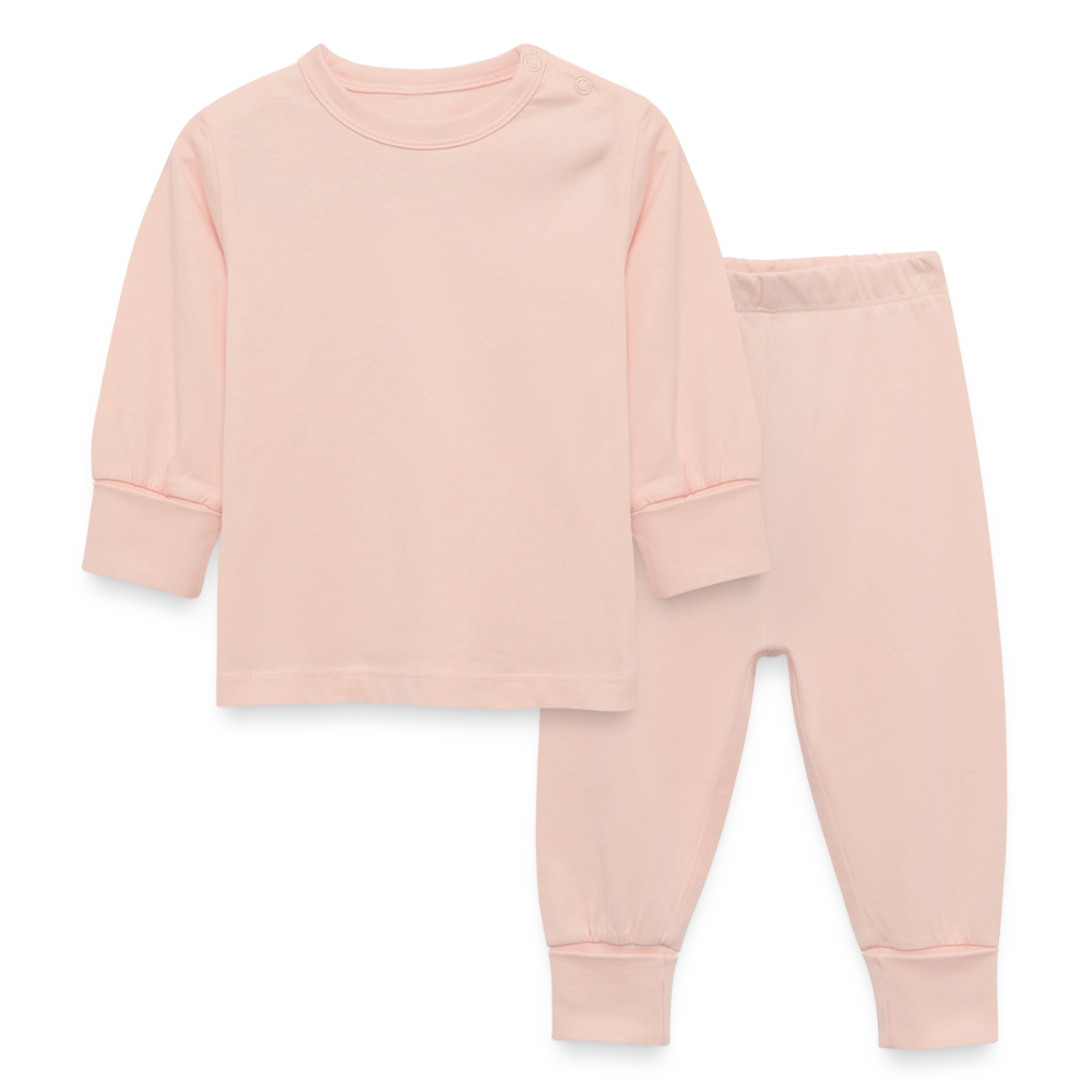 Baby Sleepsuit - crystal pink