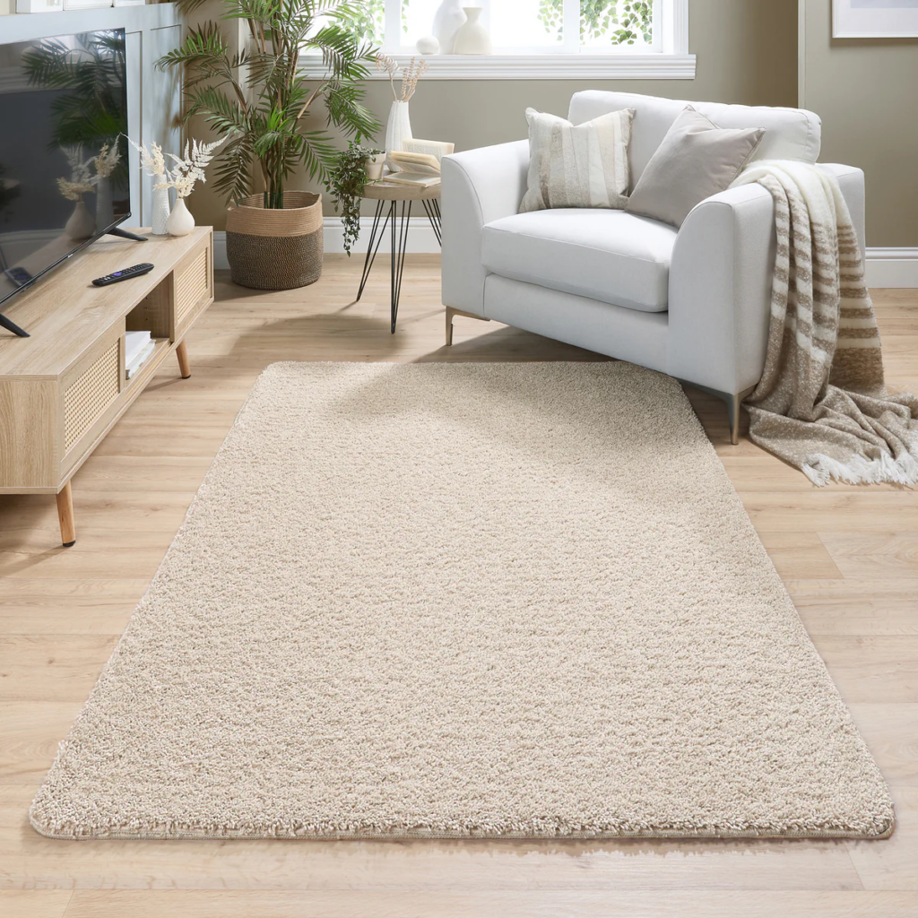 My Rug Fleck Beige Mix Various Sizes Stain Resistant