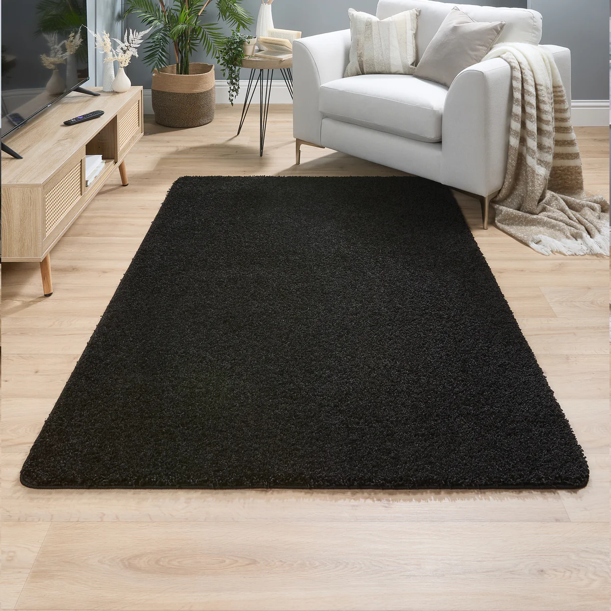 My Rug ‑ Black Various Sizes