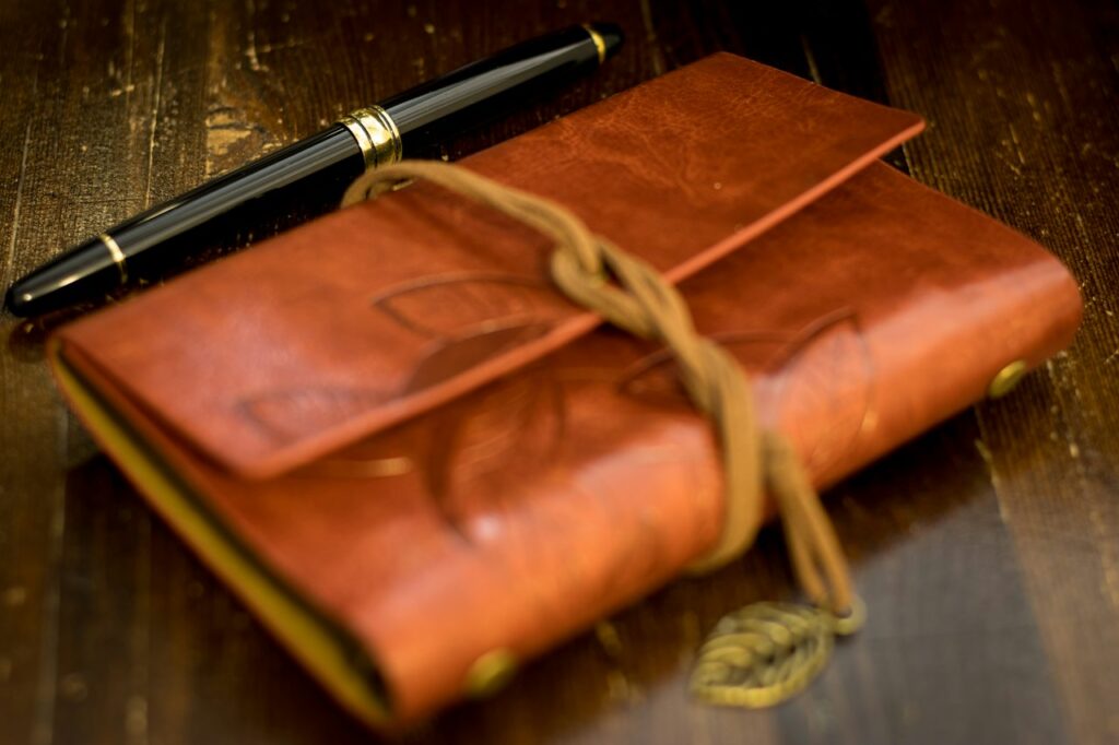 Custom Engraved Luxury Leather Journal