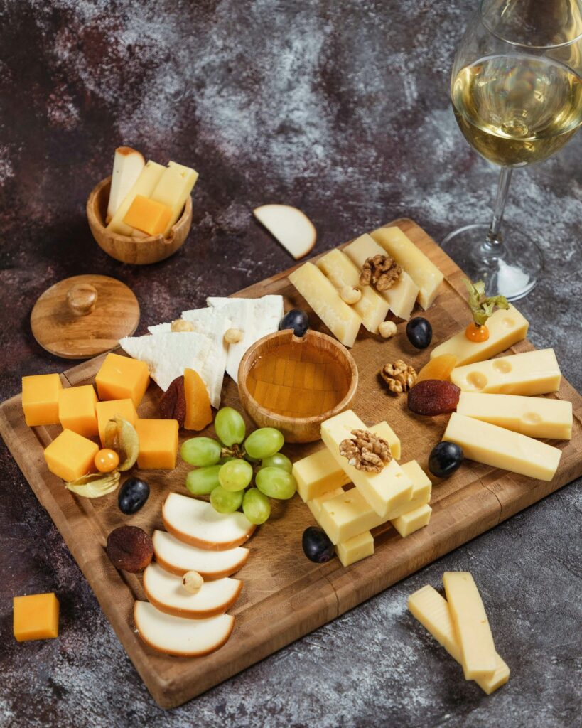 Custom Portrait Marble Cheese Board