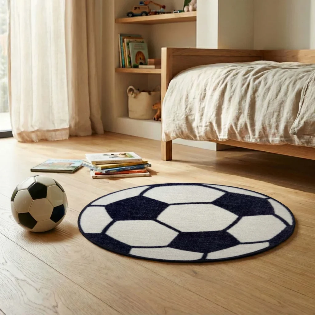 MadeNorth Football Pattern Play Mat