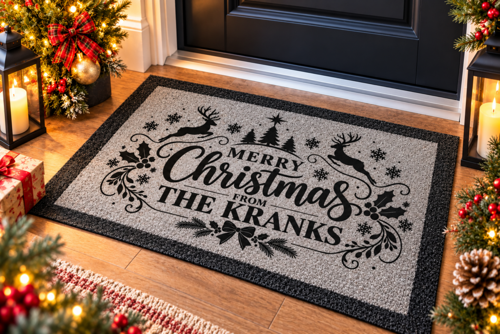 Personalised Merry Christmas From The Family