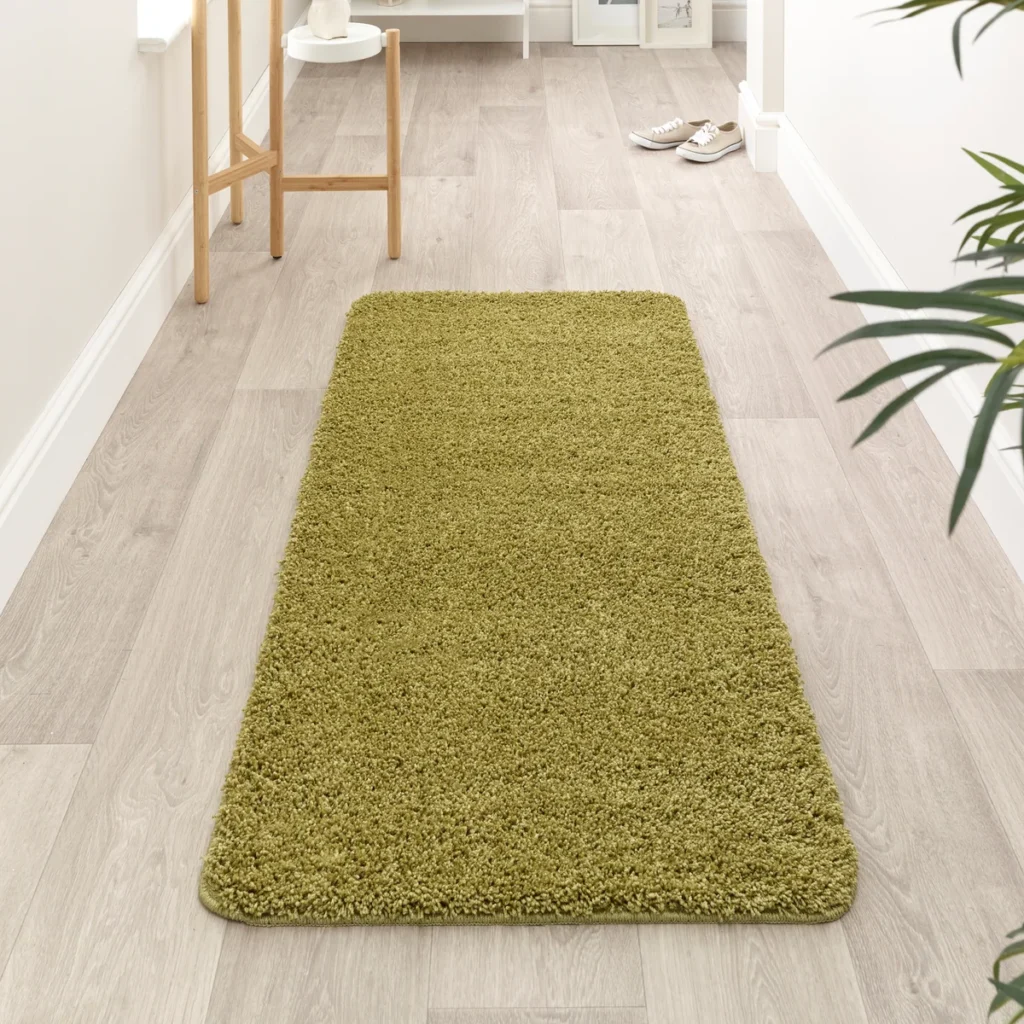 MadeNorth Shaggy Olive Rug