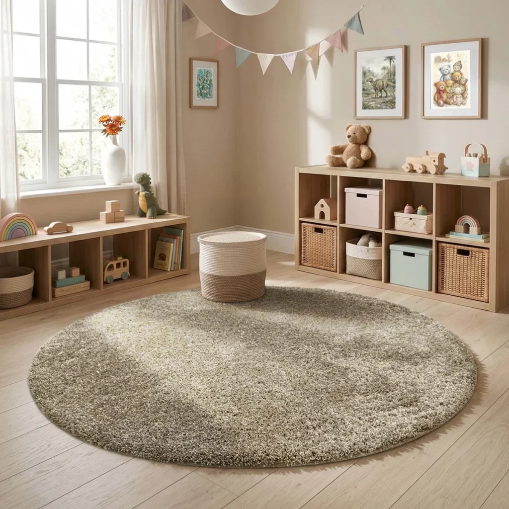 MadeNorth Shaggy Stone Rug